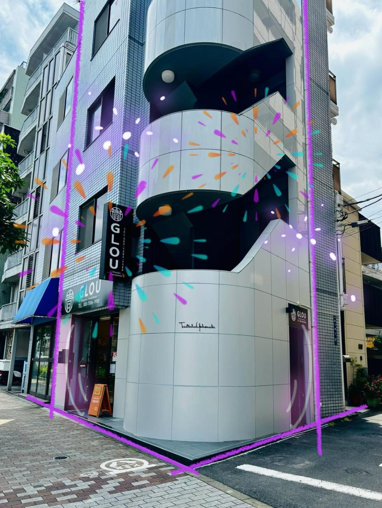東京都Glou Shinjuku Family公寓 外观 照片
